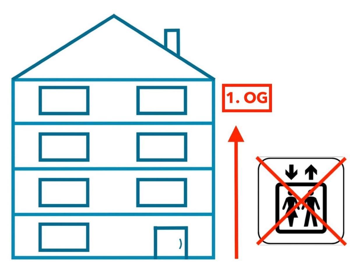 Zentrale Innenstadt-Wohnung Wurzburg Bagian luar foto