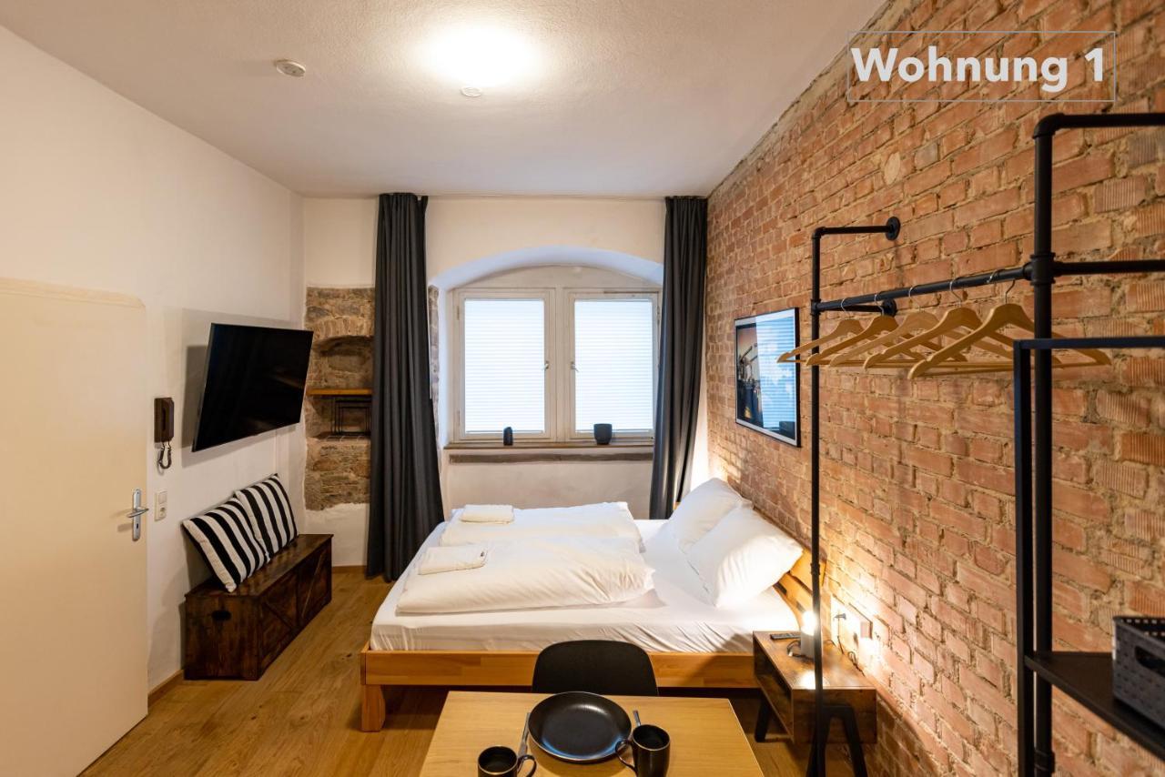 Zentrale Innenstadt-Wohnung Wurzburg Bagian luar foto