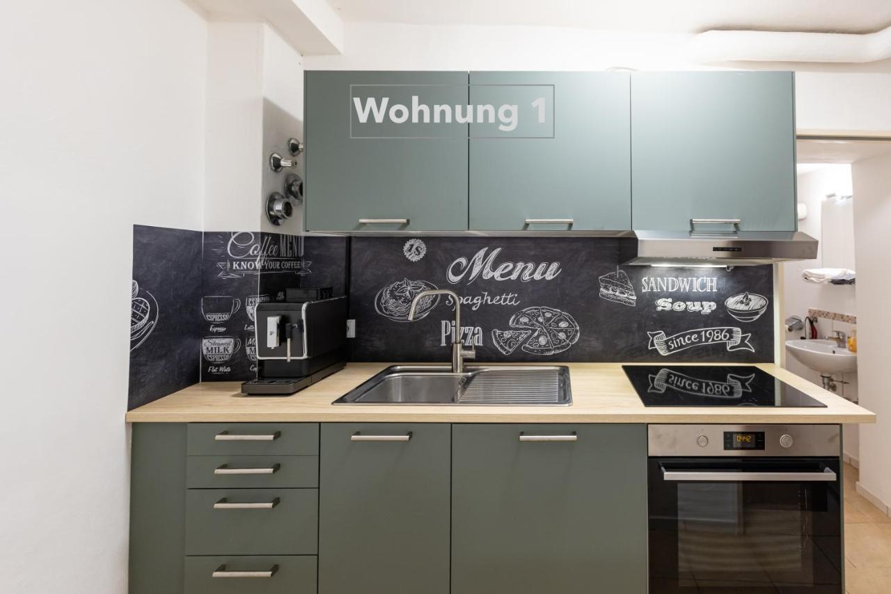 Zentrale Innenstadt-Wohnung Wurzburg Bagian luar foto